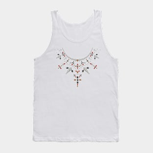 Pattern : Necklace 2 Tank Top